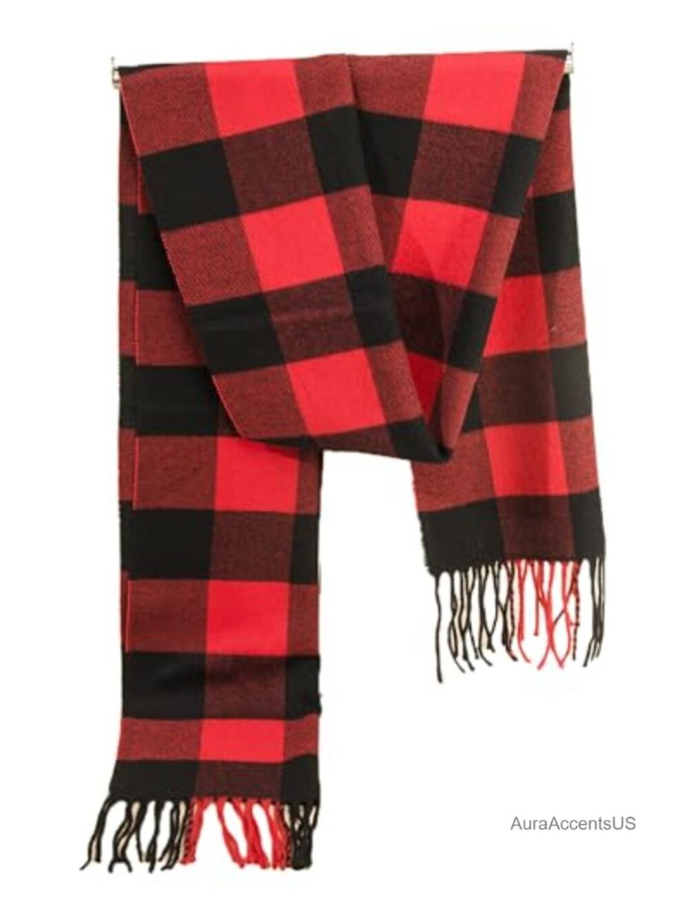 Women's Plaid Scarf Shawl Wrap - Winter Warm Long Wear